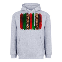 Heather Grey christmas glitter leopard brushstroke Heavyweight Hoodie - AdoDesignShop