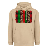 Mushroom christmas glitter leopard brushstroke Heavyweight Hoodie - AdoDesignShop