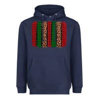 Navy christmas glitter leopard brushstroke Heavyweight Hoodie - AdoDesignShop