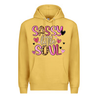 Antique Gold sassy little soul Premium Hoodie - MaliasSmallBusiness