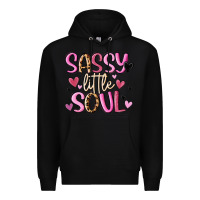 Black sassy little soul Premium Hoodie - MaliasSmallBusiness