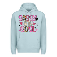 Blue Mist sassy little soul Premium Hoodie - MaliasSmallBusiness