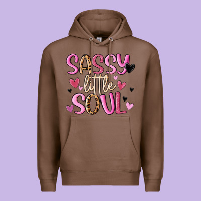 Sassy Little Soul Premium Hoodie Designed By Maliassmallbusiness