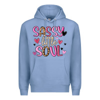 Colony Blue sassy little soul Premium Hoodie - MaliasSmallBusiness
