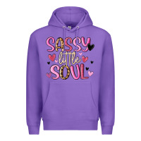 Purple sassy little soul Premium Hoodie - MaliasSmallBusiness