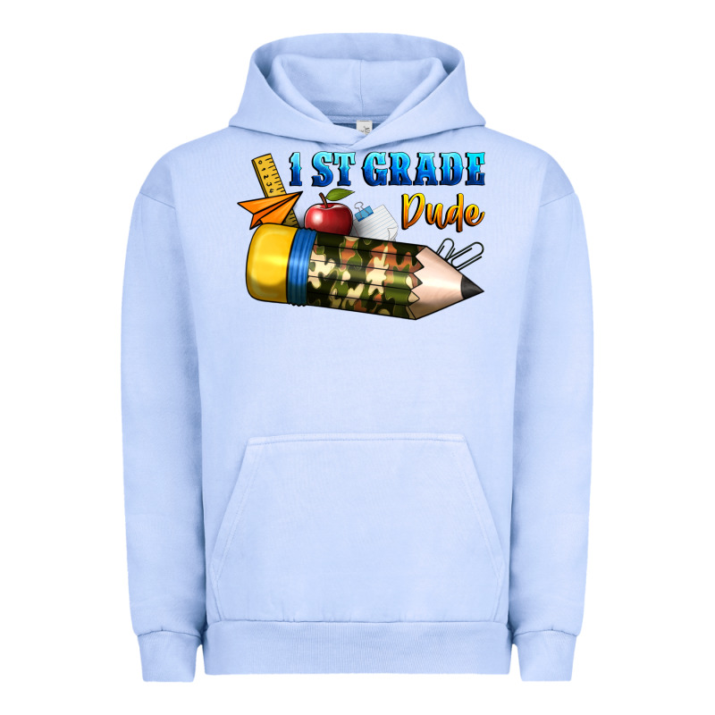 1 St Grade Dude Urban Hoodie by BundleAndBundleShop | Teevron