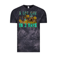 Cloud Black a lot can happen in 3 days western Vintage Tee - texasbilliewilder