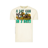 Vintage Arctic a lot can happen in 3 days western Vintage Tee - texasbilliewilder