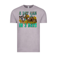 Vintage Zinc a lot can happen in 3 days western Vintage Tee - texasbilliewilder