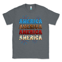 Charcoal Heather Western America Classic Tee - Neo Western