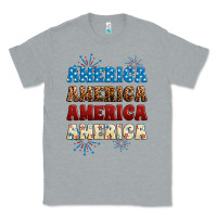 Heather Grey Western America Classic Tee - Neo Western