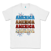 White Western America Classic Tee - Neo Western