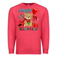 Cardinal happy valentines day Premium Sweatshirt - NancyCooperArtShop
