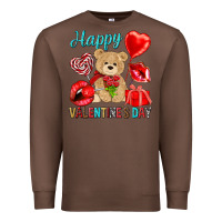 Chestnut happy valentines day Premium Sweatshirt - NancyCooperArtShop