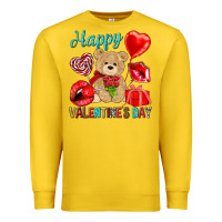 Lemon happy valentines day Premium Sweatshirt - NancyCooperArtShop