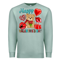 Seafoam happy valentines day Premium Sweatshirt - NancyCooperArtShop