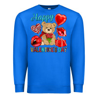 True Royal happy valentines day Premium Sweatshirt - NancyCooperArtShop
