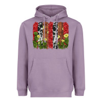 Lavender cactus cowhide  brushstroke Heavyweight Hoodie - AdoDesignShop