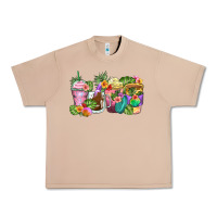 Burro tropical coffee cups Urban Heavy Tee - Zillion Design Studio