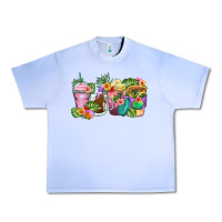 Grape Ice tropical coffee cups Urban Heavy Tee - Zillion Design Studio