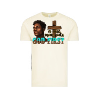 Vintage Arctic a wise man puts god first Vintage Tee - texasbilliewilder