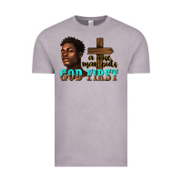 Vintage Zinc a wise man puts god first Vintage Tee - texasbilliewilder