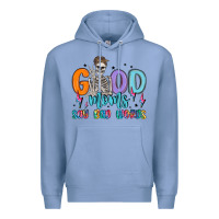 Colony Blue good moms say bad words Premium Hoodie - MaliasSmallBusiness