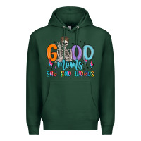 Sports Green good moms say bad words Premium Hoodie - MaliasSmallBusiness