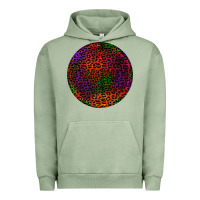 Pigment Oil Green halloween round earrings 2 Urban Hoodie - BundleAndBundleShop