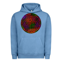 Pigment Pebble Blue halloween round earrings 2 Urban Hoodie - BundleAndBundleShop
