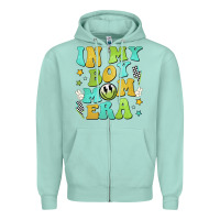 Seafoam in my boy mom era Zipper Hoodie - JahusDesignShop