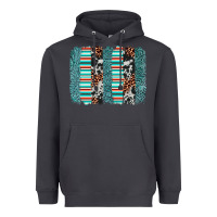 Smoke serape leopard cowhide  brushstroke Heavyweight Hoodie - AdoDesignShop