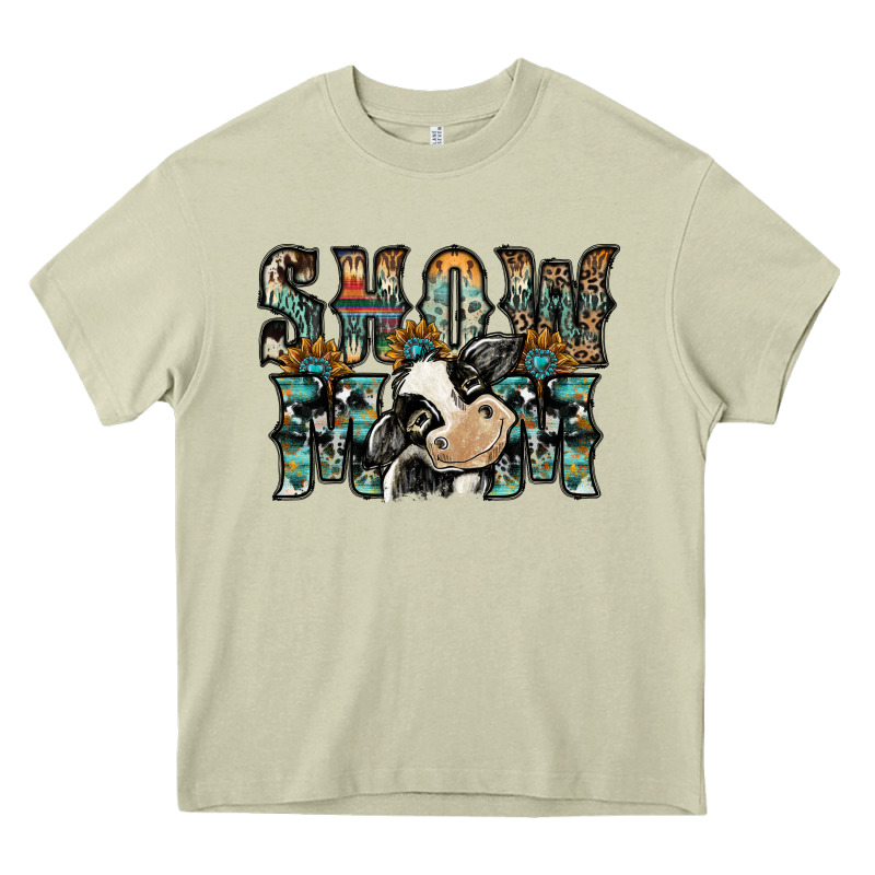 Show Mom Heavy Core Tee by SublimationCraftShop | Teevron