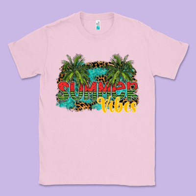 Summer Vibes Classic Tee Designed By Sublimationcraftshop