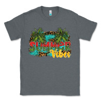 Charcoal Heather summer vibes Classic Tee - SublimationCraftShop