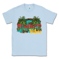 Dusty Blue summer vibes Classic Tee - SublimationCraftShop