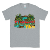 Heather Grey summer vibes Classic Tee - SublimationCraftShop