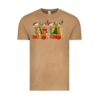 Vintage Camel golden dogs with christmas Vintage Tee - Zillion Design Studio