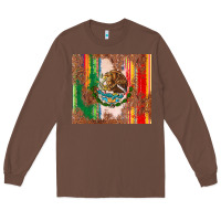 Chestnut mexican flag serape Long Sleeve Tee - CTS Tumbler Store