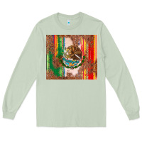 Matcha mexican flag serape Long Sleeve Tee - CTS Tumbler Store