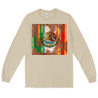 Mushroom mexican flag serape Long Sleeve Tee - CTS Tumbler Store