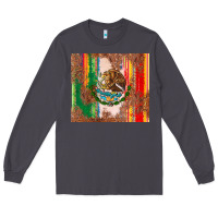 Smoke mexican flag serape Long Sleeve Tee - CTS Tumbler Store