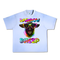 Grape Ice rainbow sheep suffolk sheep Urban Heavy Tee - RanaPortraitStore