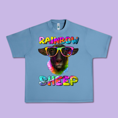 Urban Heavy Tee rainbow sheep suffolk sheep