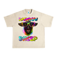 Sandshell rainbow sheep suffolk sheep Urban Heavy Tee - RanaPortraitStore