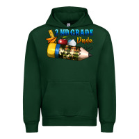Forest Green 2 nd grade dude Urban Hoodie - BundleAndBundleShop