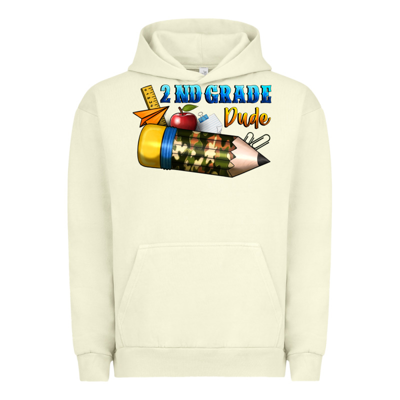 2 Nd Grade Dude Urban Hoodie by BundleAndBundleShop | Teevron