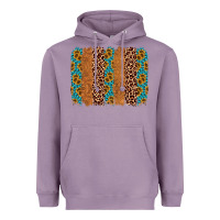Lavender leopard gemstone brushstroke Heavyweight Hoodie - AdoDesignShop