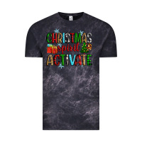 Cloud Black christmas spirit activite Vintage Tee - Zillion Design Studio