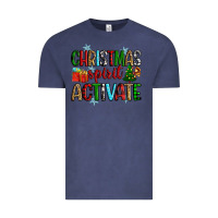 Vintage Denim christmas spirit activite Vintage Tee - Zillion Design Studio